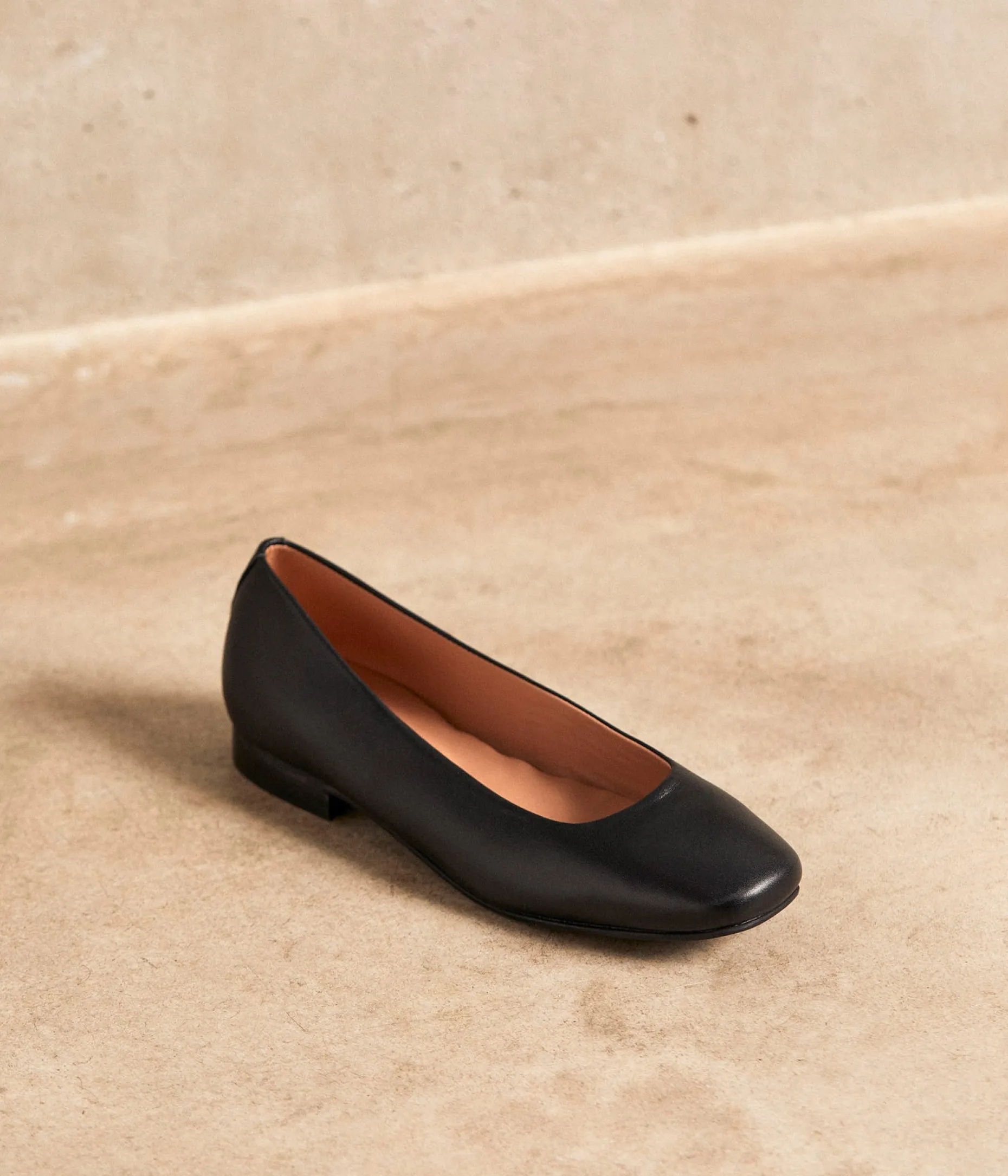 Flash Sale Mellow Yellow Ballerines cuir Athalie NOIR