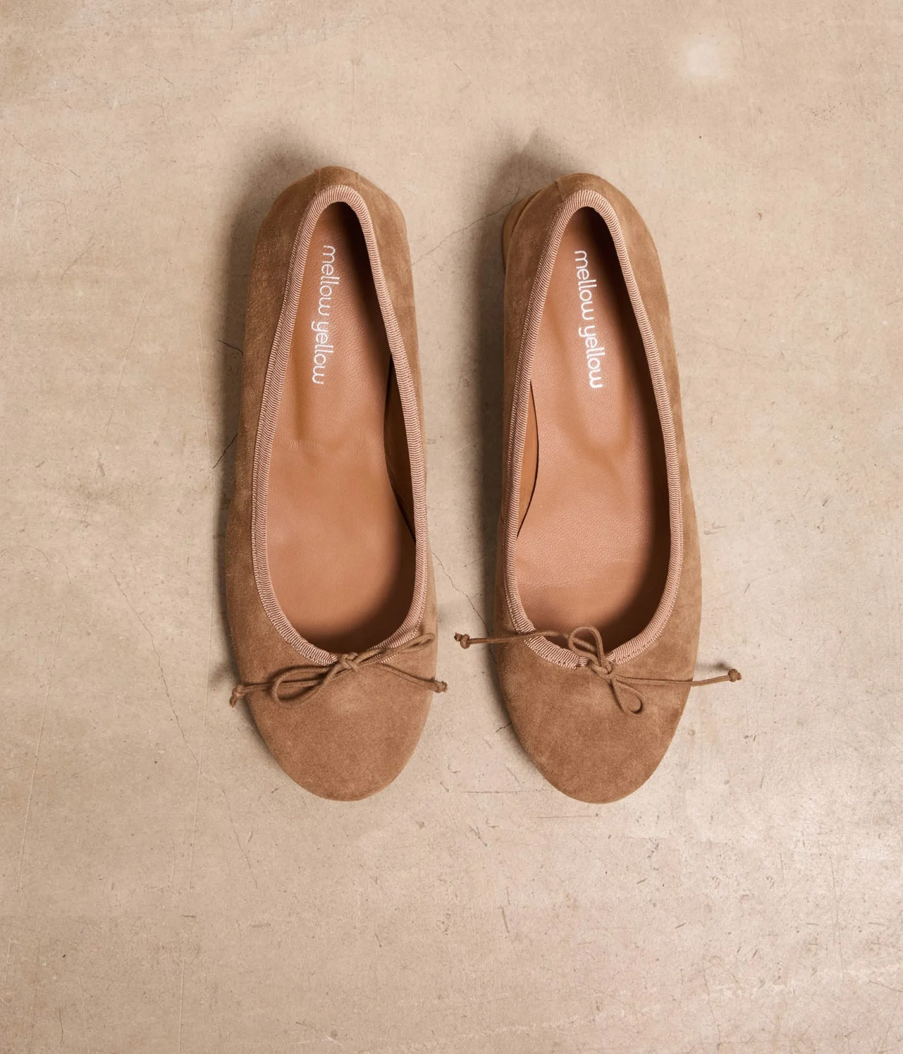 ballerines_velours_camel_nicole_14.webp Discount Mellow Yellow Ballerines velours camel Nicole