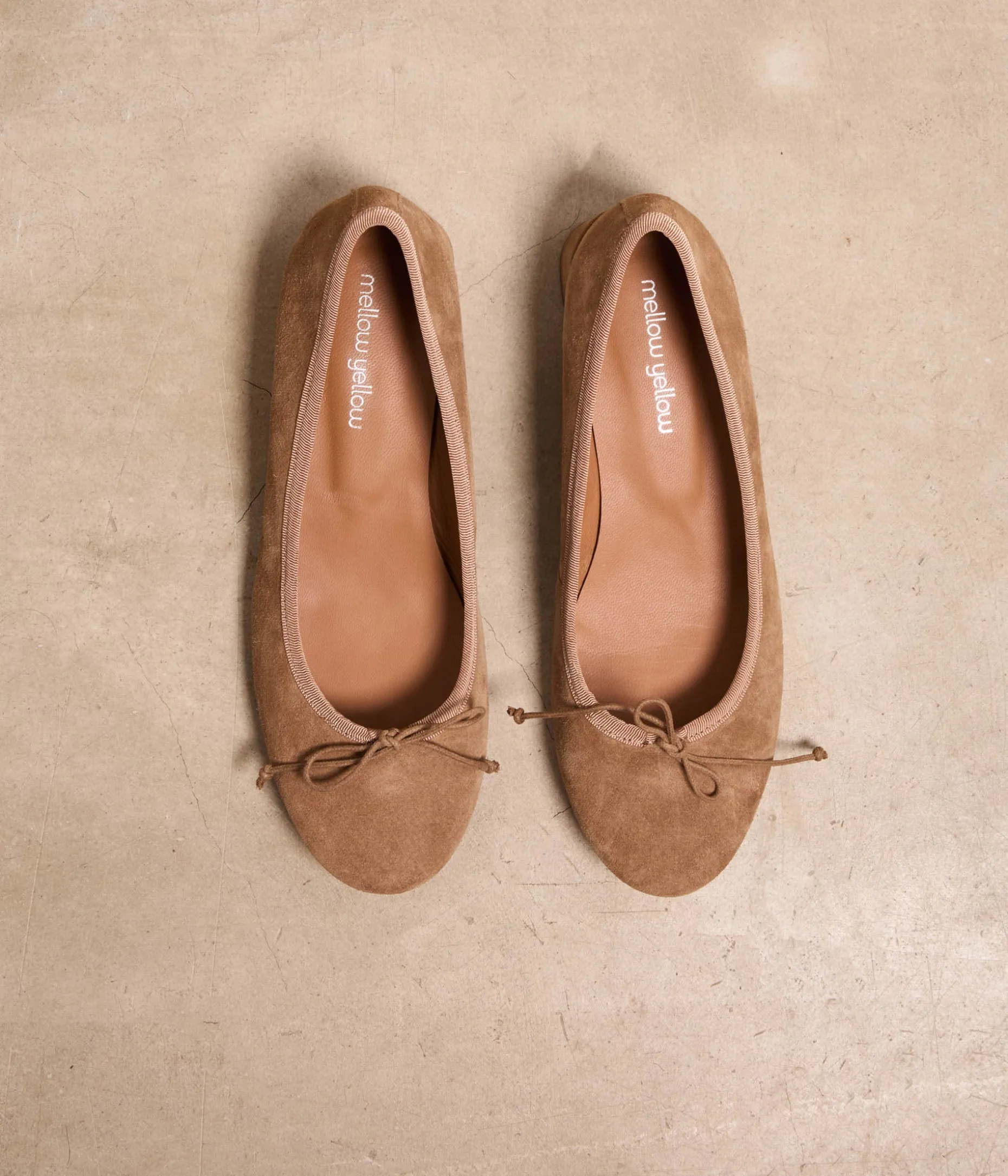 ballerines_velours_camel_nicole_15.webp Discount Mellow Yellow Ballerines velours camel Nicole