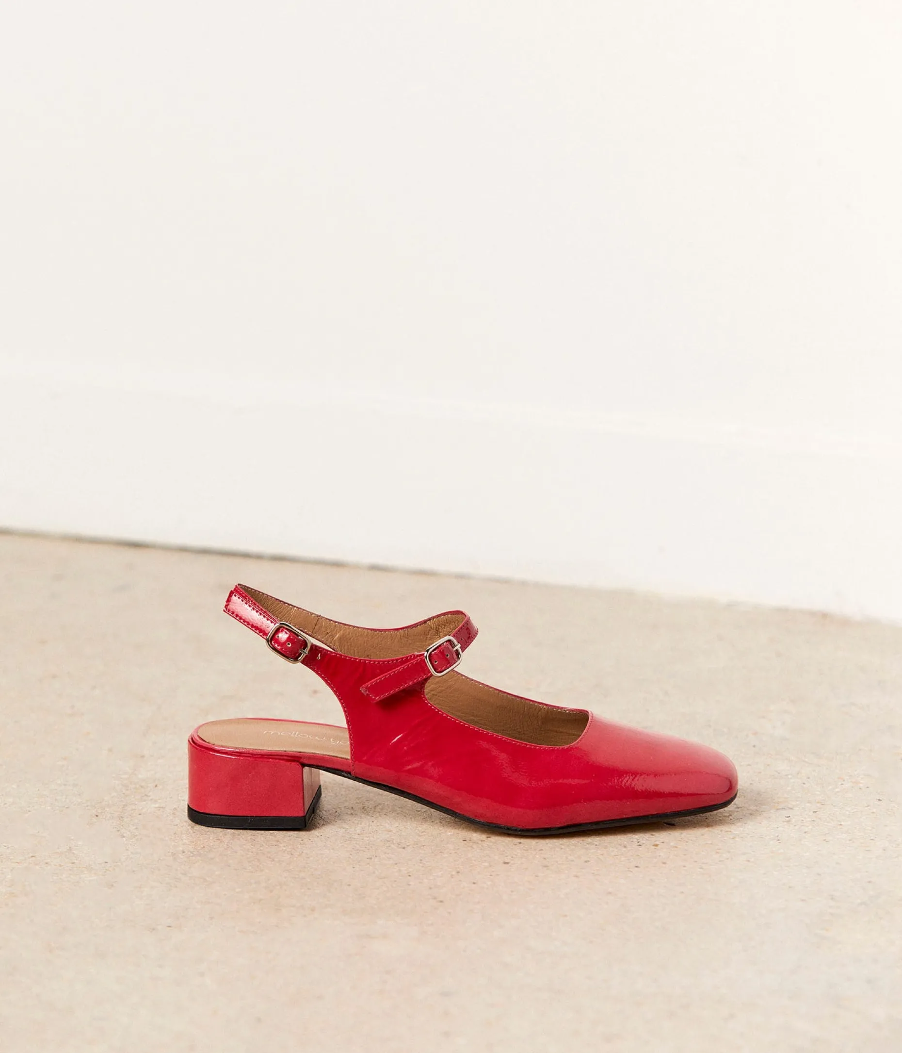 Clearance Mellow Yellow Ballerines vernies Clarissa FUCHSIA