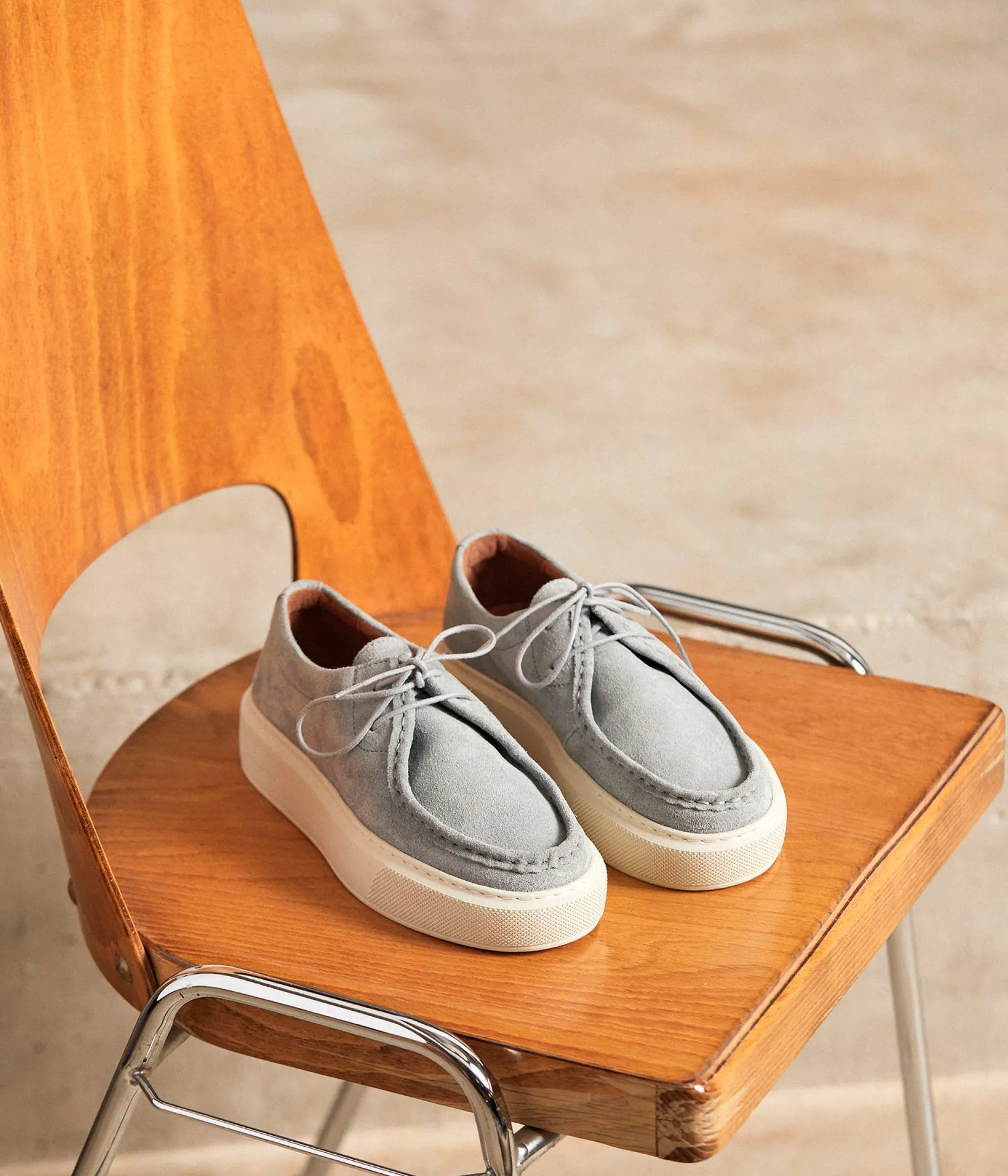 Best Mellow Yellow Baskets velours ciel Iva BLEU