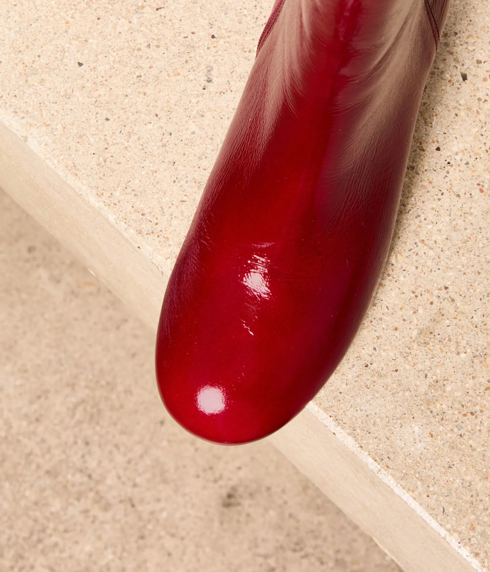 boots_cuir_rouge_jason_6.webp Best Sale Mellow Yellow Boots cuir Jason ROUGE