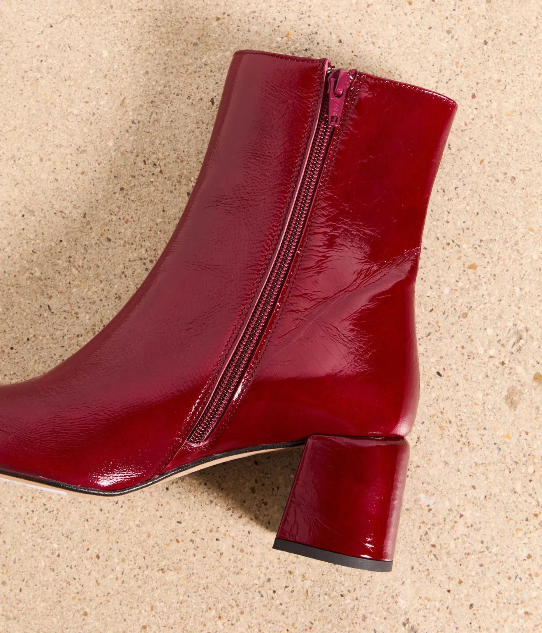 boots_cuir_rouge_jason_8.webp Best Sale Mellow Yellow Boots cuir Jason ROUGE