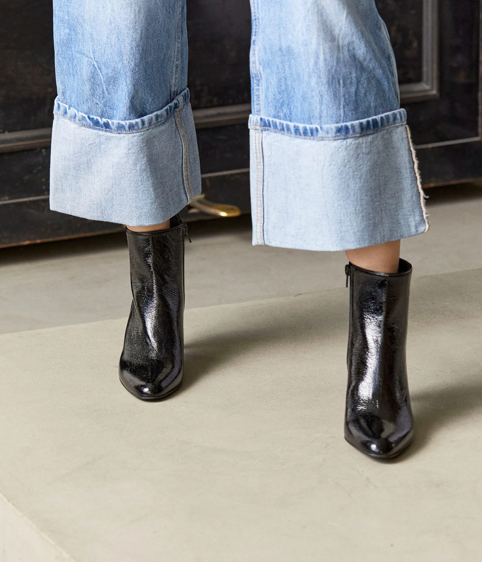 boots_pointues_pome_3.webp Discount Mellow Yellow Boots pointues Poème NOIR