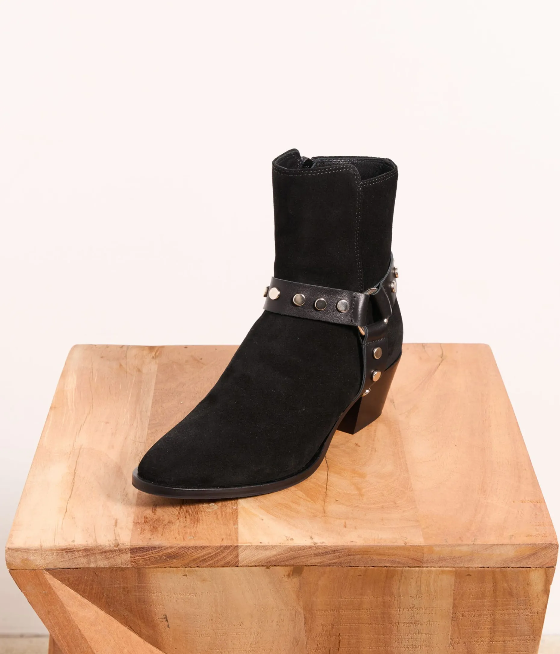 Clearance Mellow Yellow Boots velours Bella NOIR
