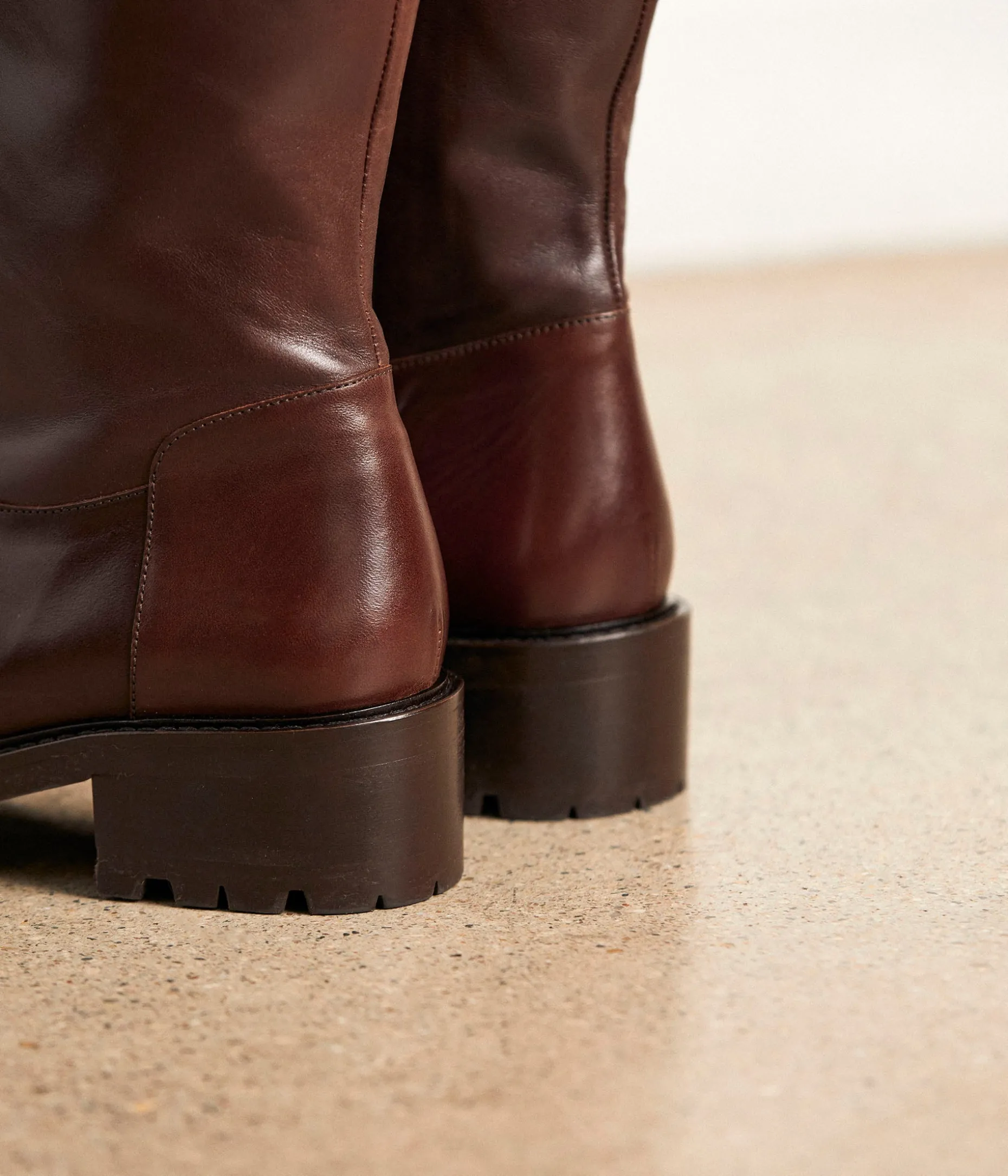 bottes_cuir_choco_landro_6.webp Cheap Mellow Yellow Bottes cuir choco Léandro