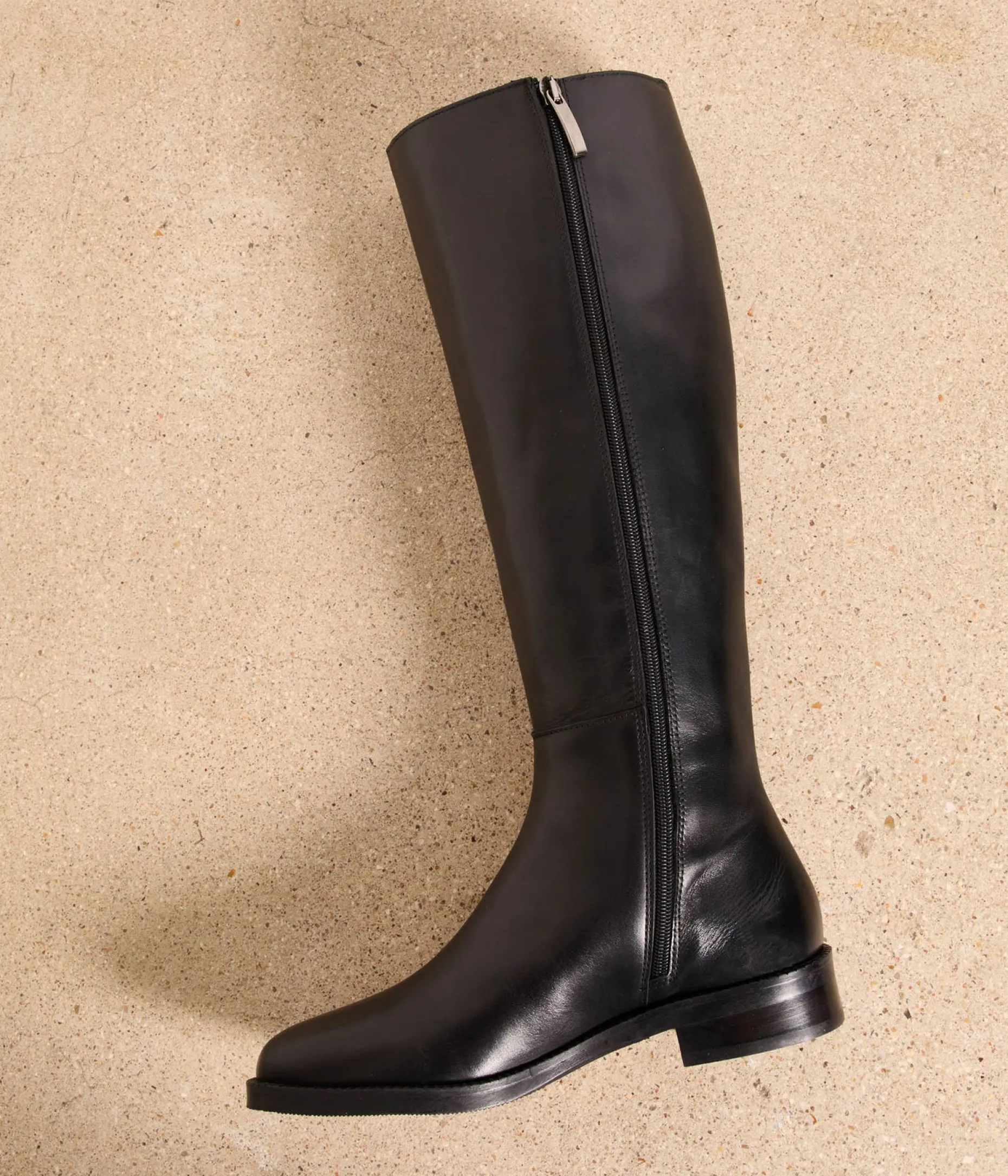 bottes_cuir_noir_alinor_14.webp Best Sale Mellow Yellow Bottes cuir Aliénor NOIR