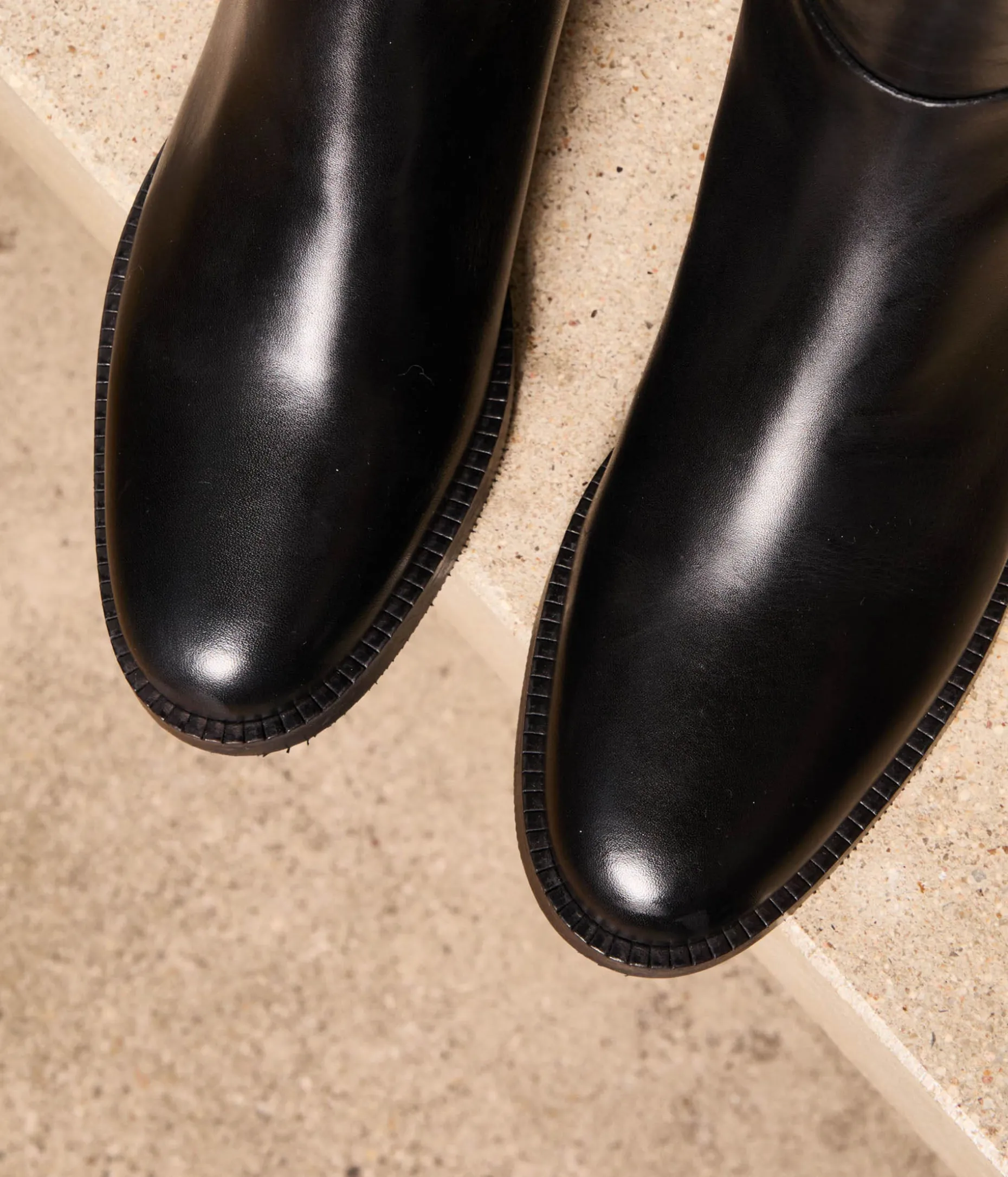 bottes_cuir_noir_alinor_9.webp Best Sale Mellow Yellow Bottes cuir Aliénor NOIR