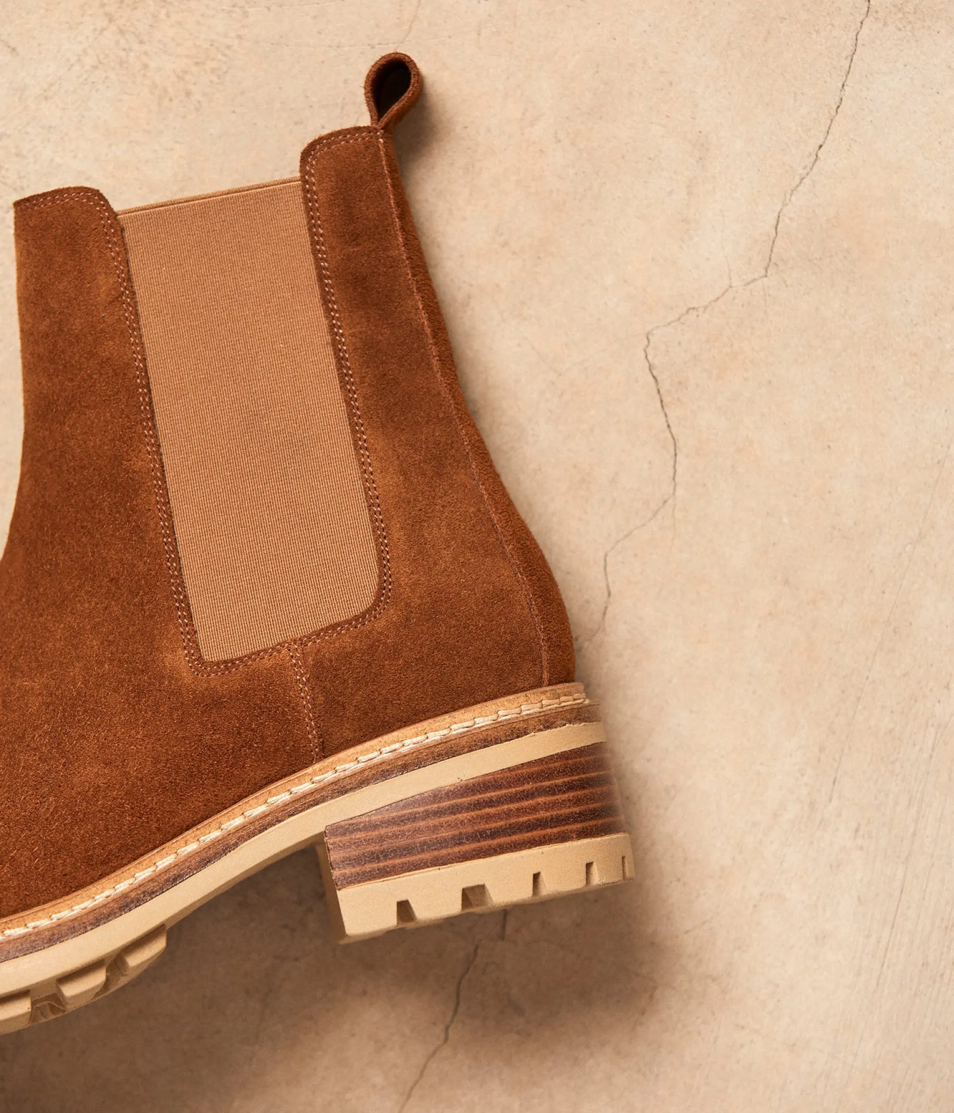 Outlet Mellow Yellow Chelsea boots tabac Calista MARRON