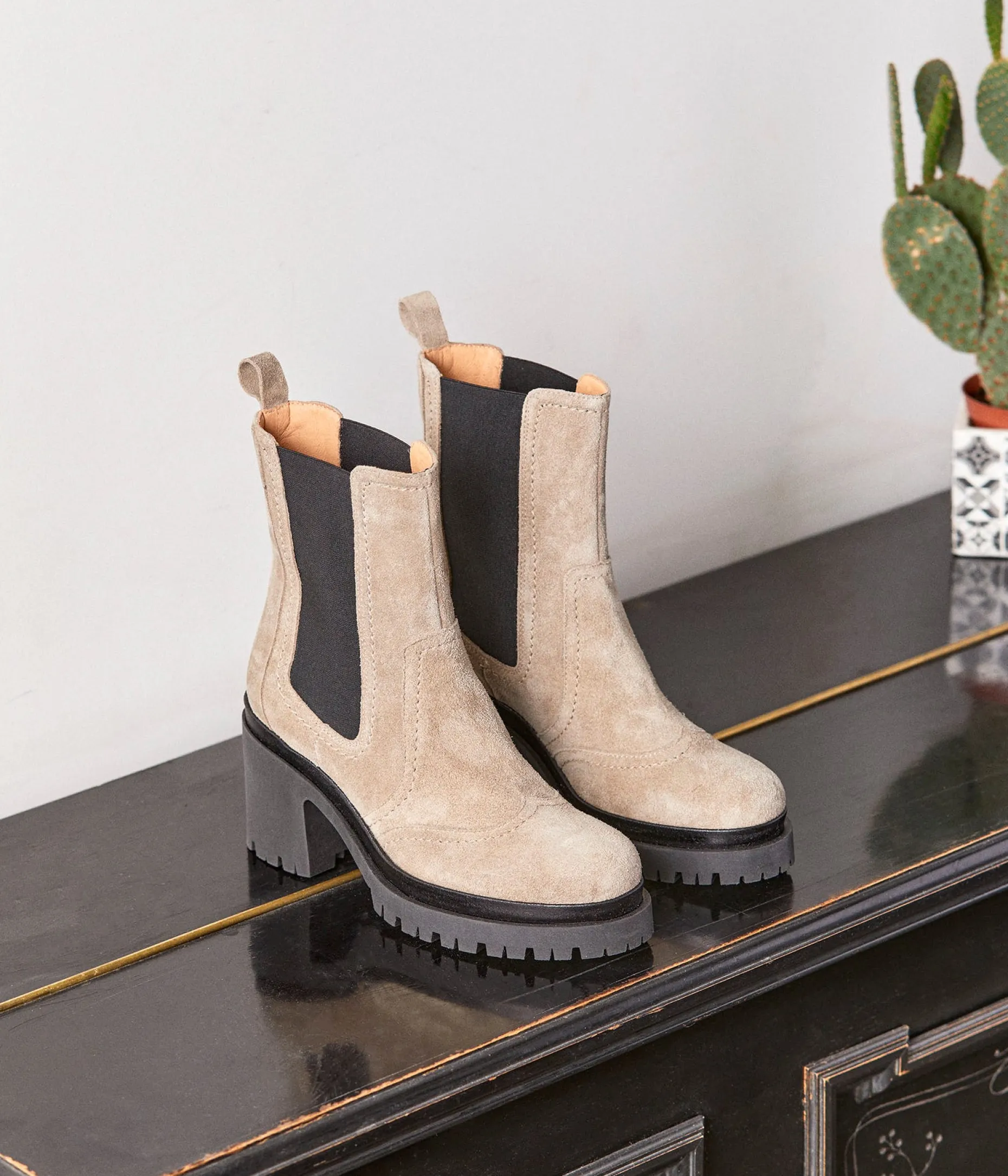 chelsea_boots_taupe_liliane_5.webp Best Mellow Yellow Chelsea boots Liliane TAUPE