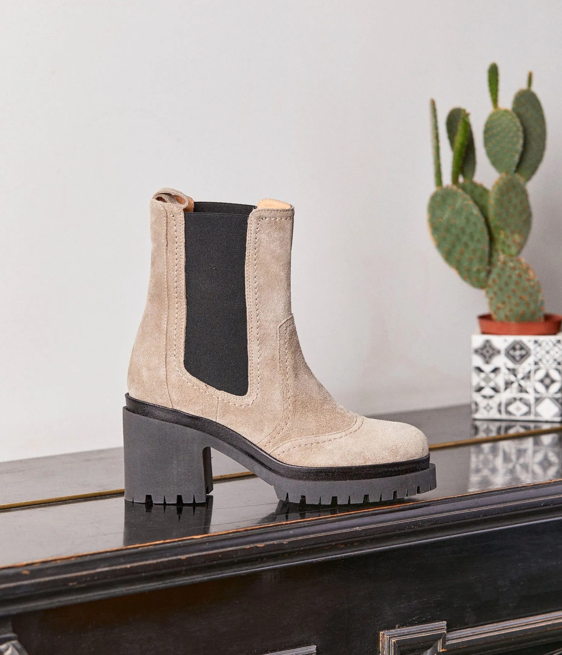 chelsea_boots_taupe_liliane_8.webp Best Mellow Yellow Chelsea boots Liliane TAUPE