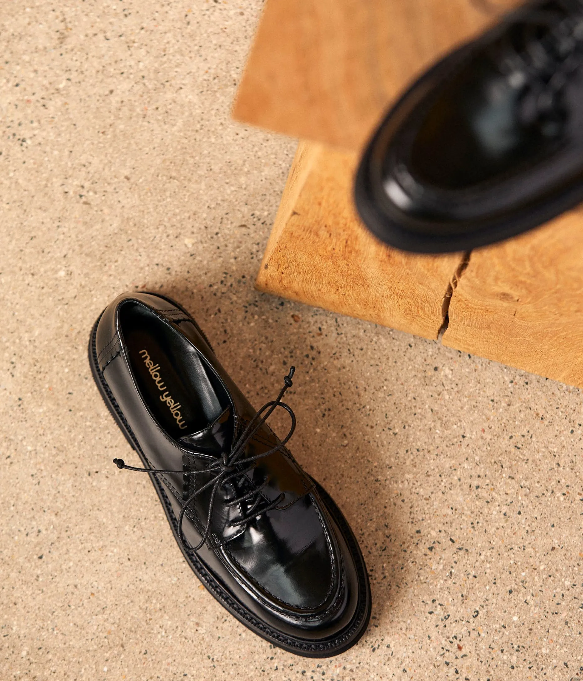 derbies_cuir_noir_abelia_5.webp Best Sale Mellow Yellow Derbies cuir noir Abelia