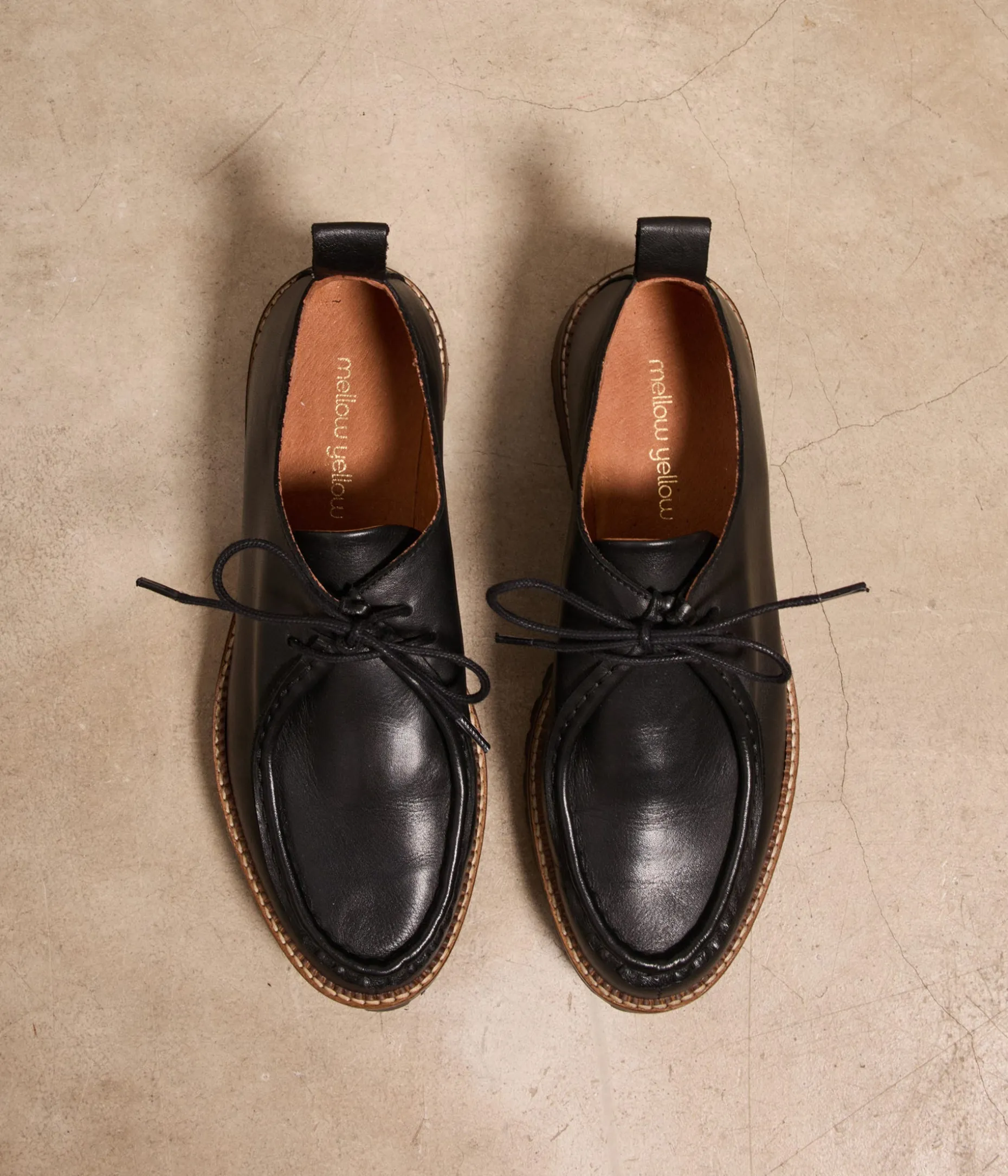 derbies_cuir_noir_george_15.webp Sale Mellow Yellow Derbies cuir George NOIR