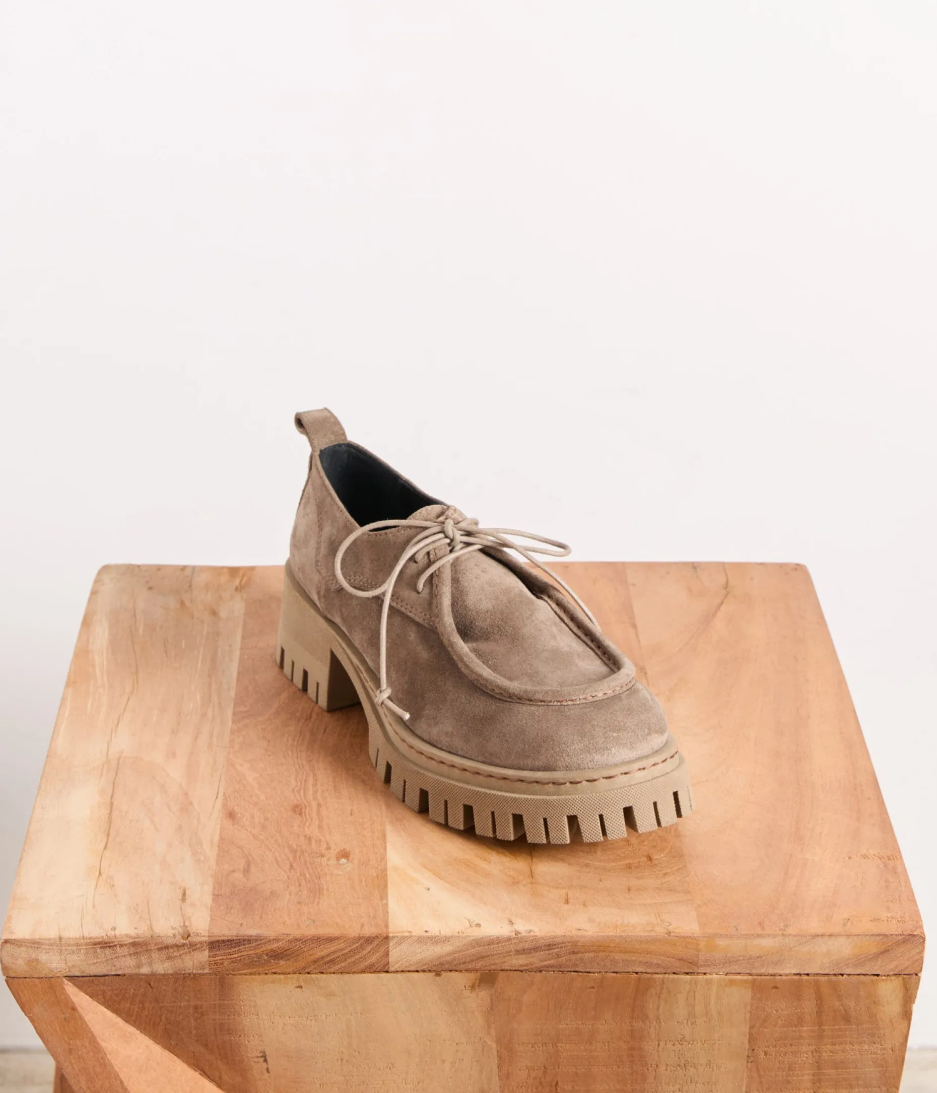 Flash Sale Mellow Yellow Derbies taupe crantés Gaby