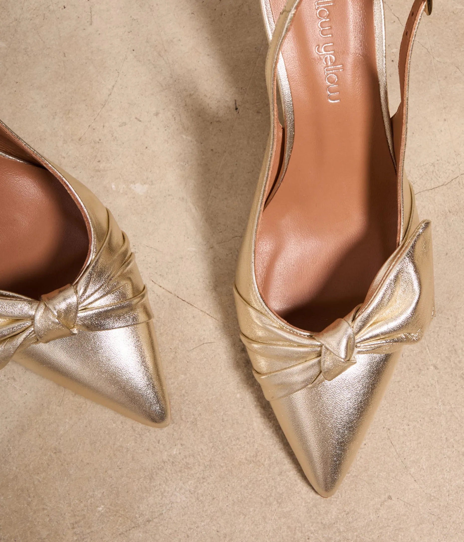 escarpins_slingbacks_dors_yuna_17.webp Best Mellow Yellow Escarpins slingbacks dés Yuna OR