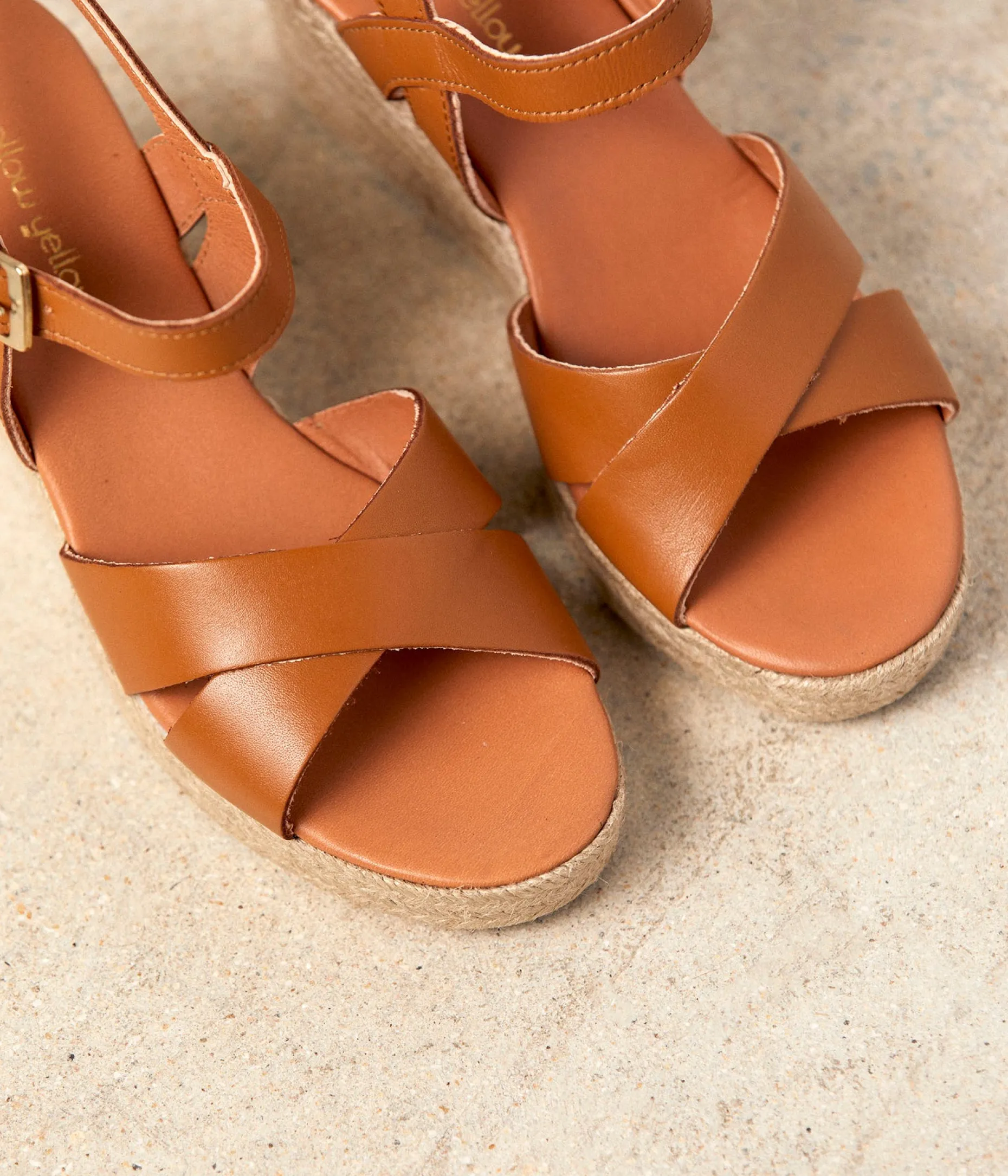 espadrilles_camel_triana_8.webp Cheap Mellow Yellow Espadrilles Triana CAMEL