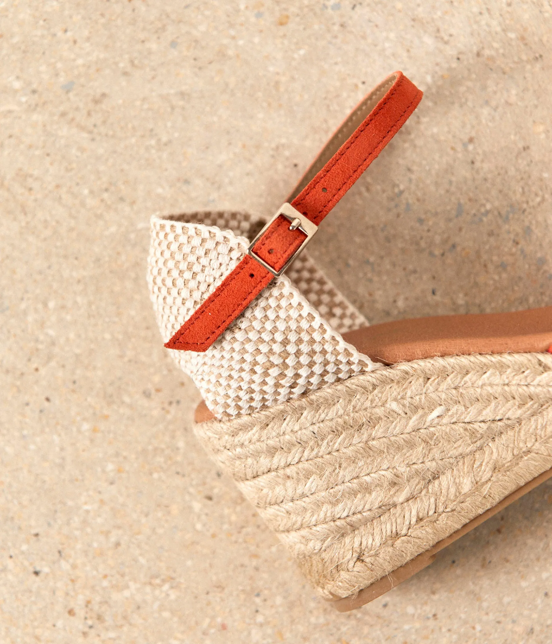 espadrilles_orange_estrella_12.webp Discount Mellow Yellow Espadrilles Estrella ORANGE