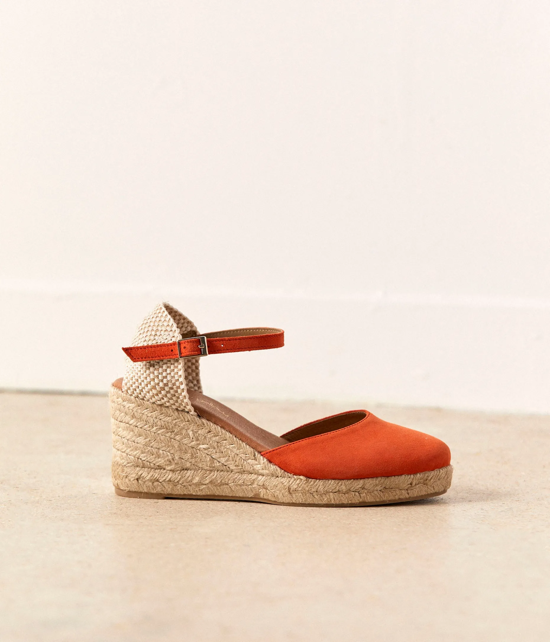 espadrilles_orange_estrella_3.webp Discount Mellow Yellow Espadrilles Estrella ORANGE