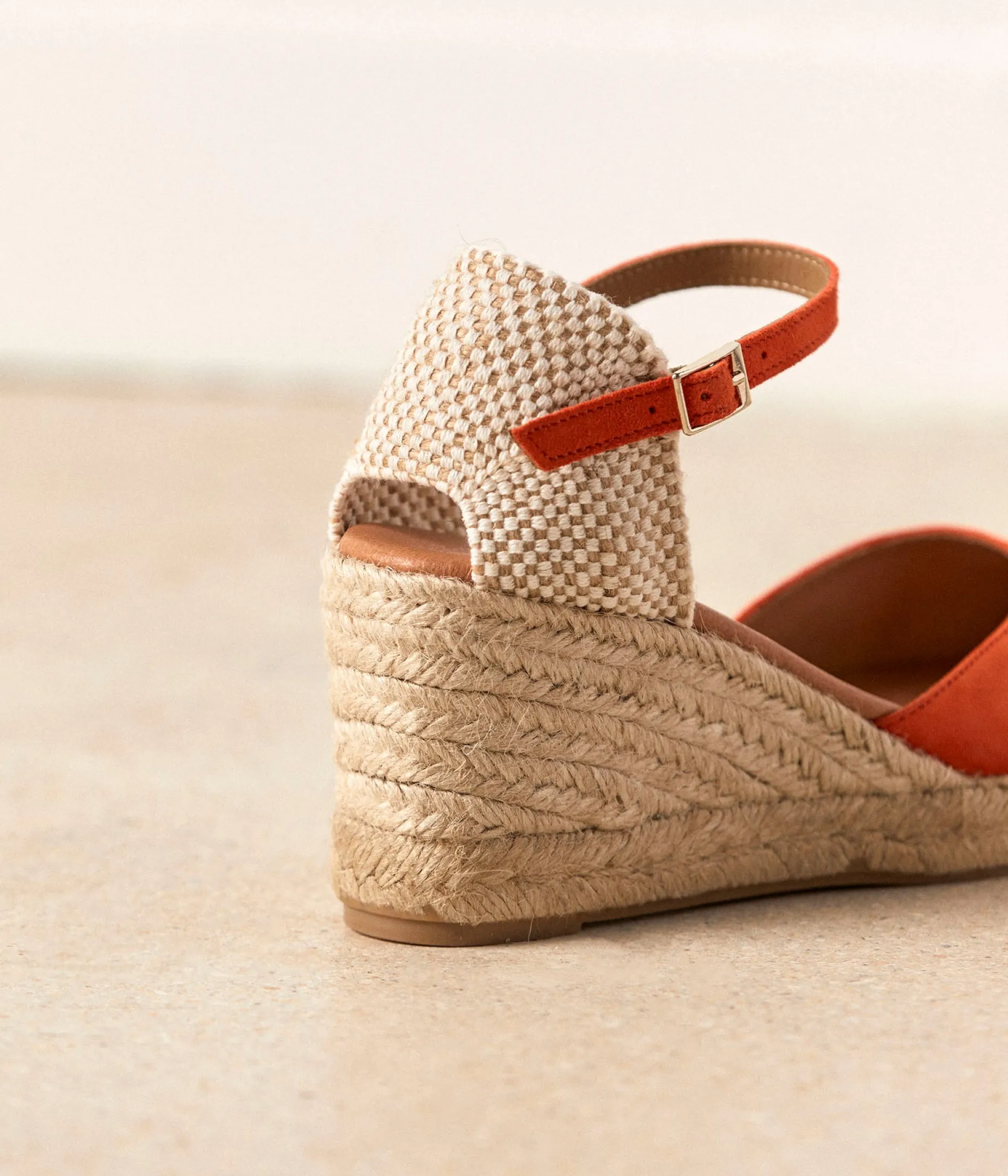 espadrilles_orange_estrella_5.webp Discount Mellow Yellow Espadrilles Estrella ORANGE