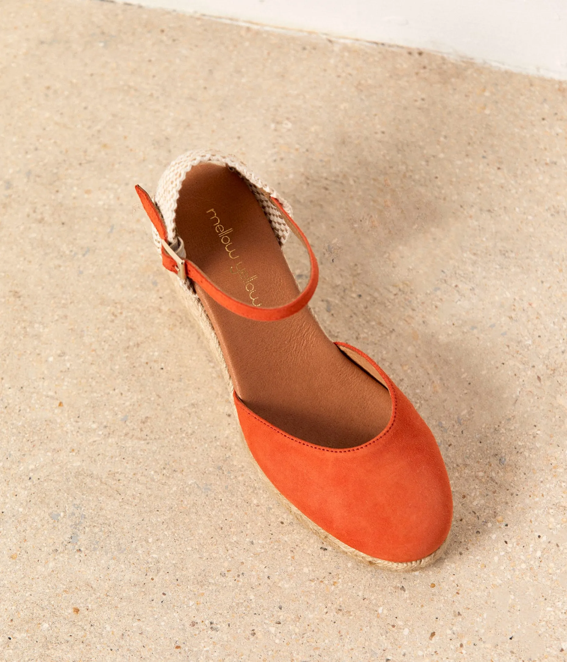 espadrilles_orange_estrella_8.webp Discount Mellow Yellow Espadrilles Estrella ORANGE