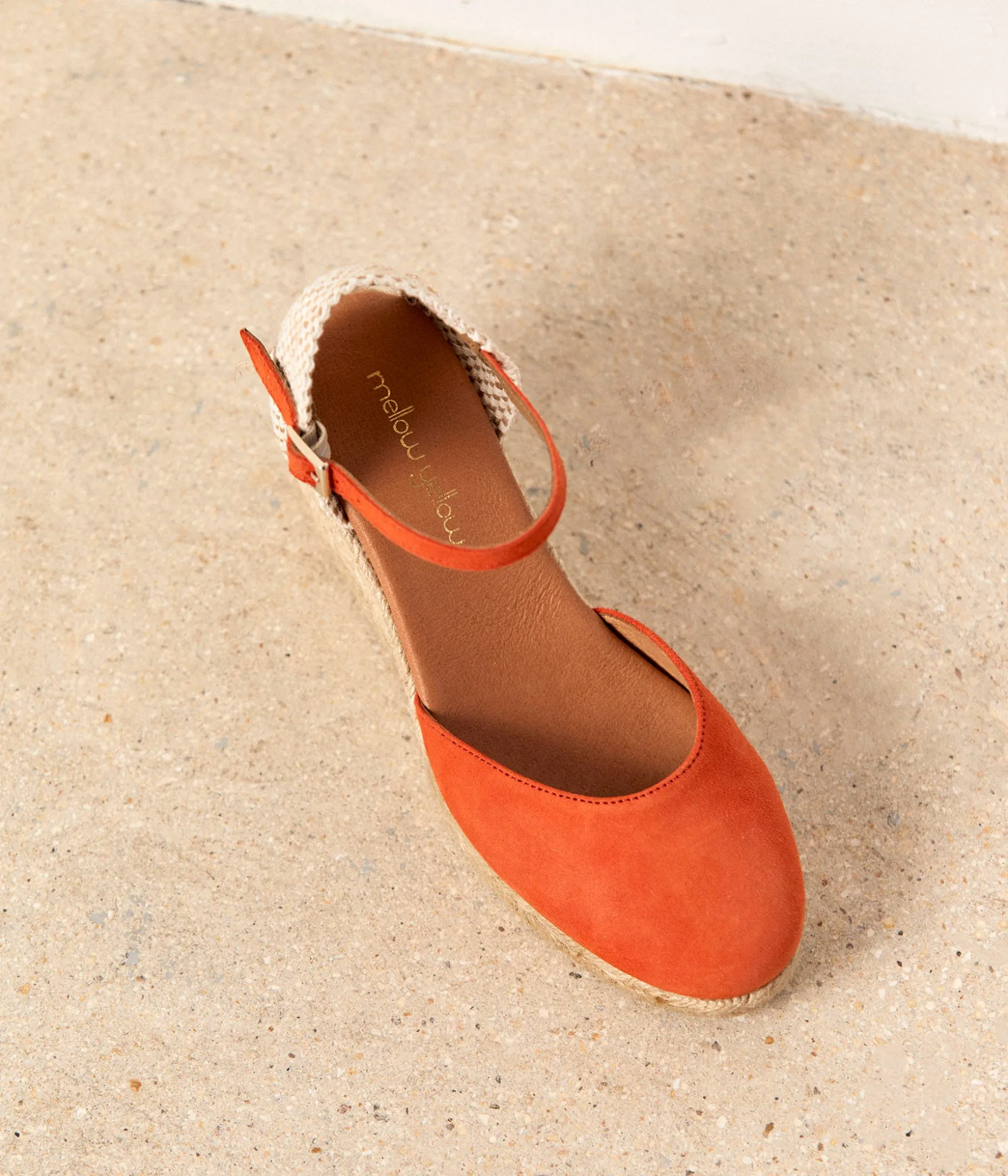 espadrilles_orange_estrella_9.webp Discount Mellow Yellow Espadrilles Estrella ORANGE