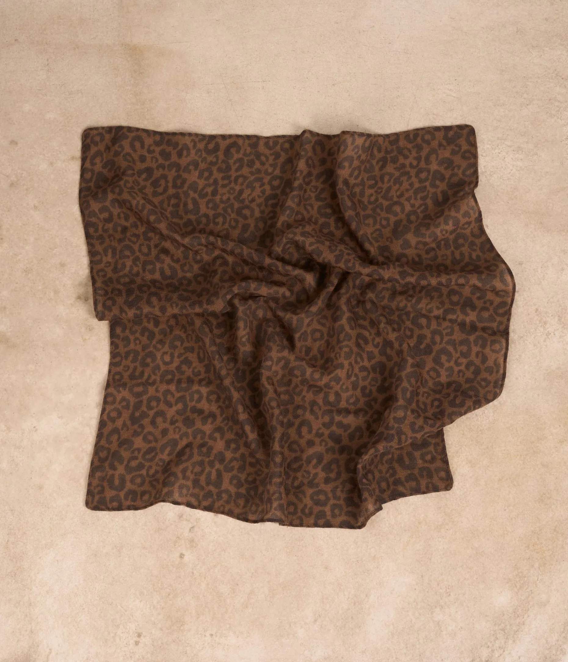 Cheap Mellow Yellow Foulard imprimé léopard Nina IMPRIME