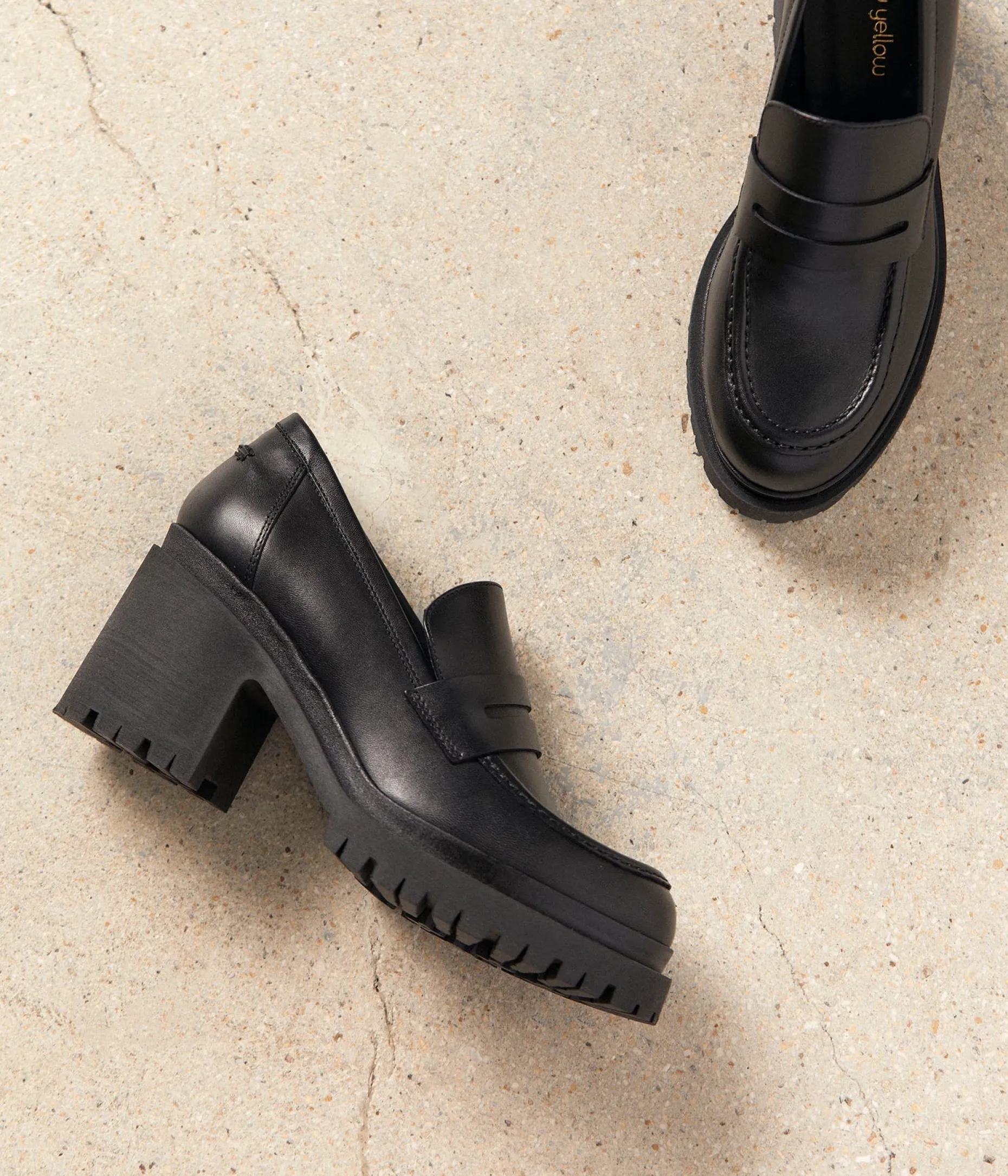 mocassins__talon_hermione_5.webp Outlet Mellow Yellow Mocassins à talon Hermione NOIR