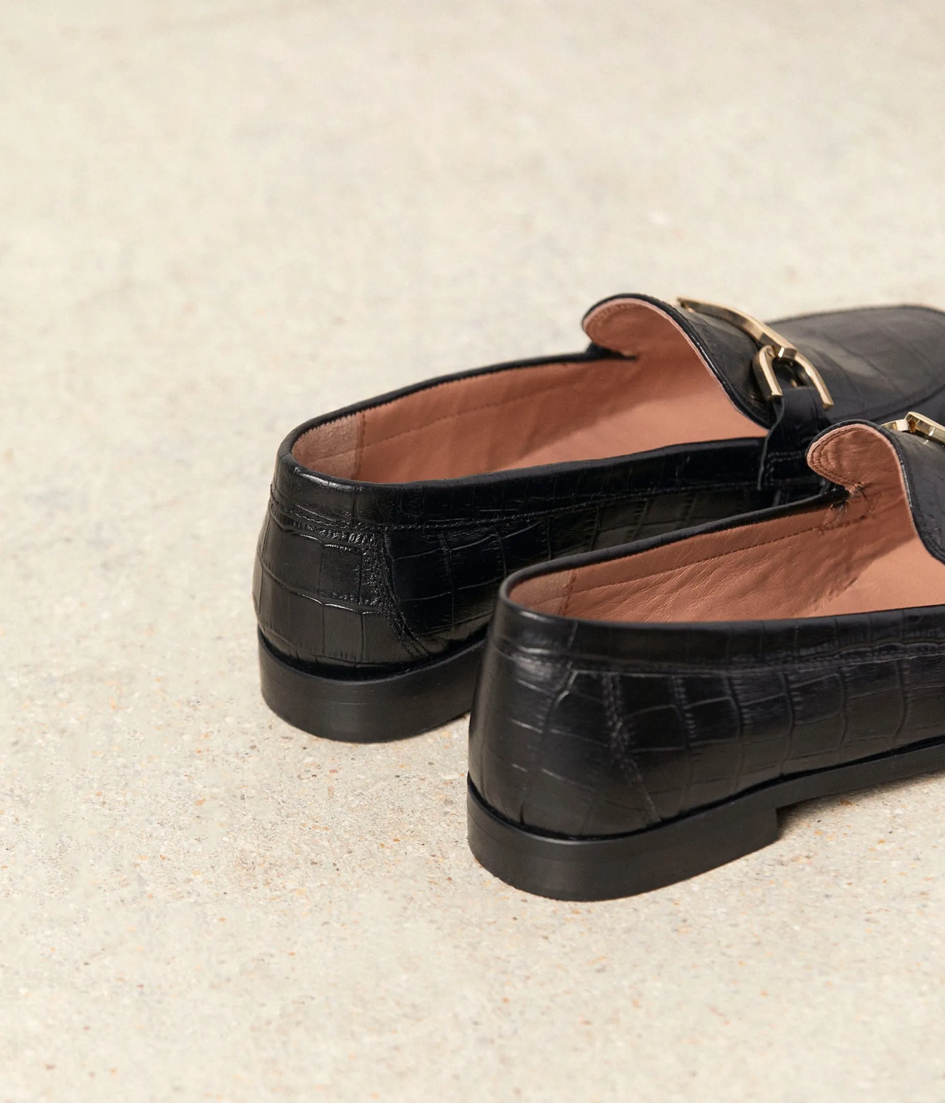 mocassins_croco_noir_nelli_5.webp New Mellow Yellow Mocassins croco Nelli NOIR