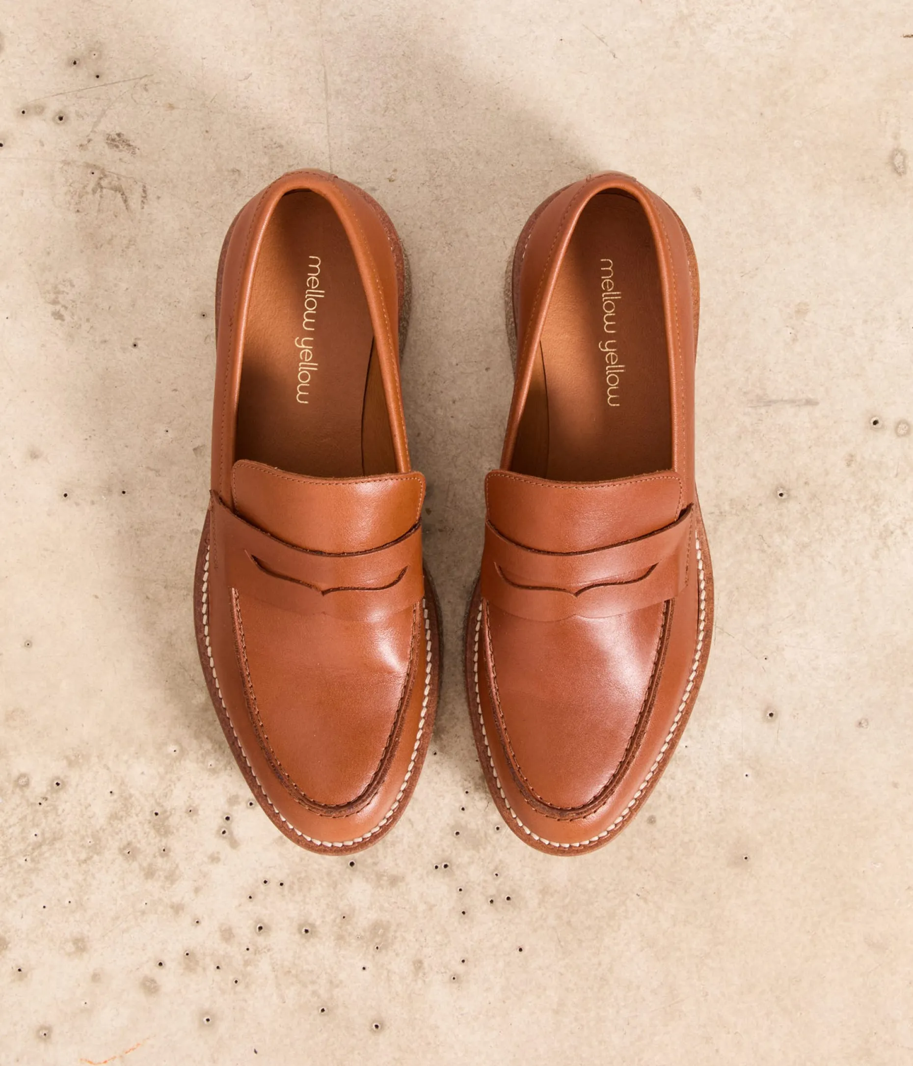 mocassins_cuir_cognac_biloba_14.webp Flash Sale Mellow Yellow Mocassins cuir Biloba COGNAC