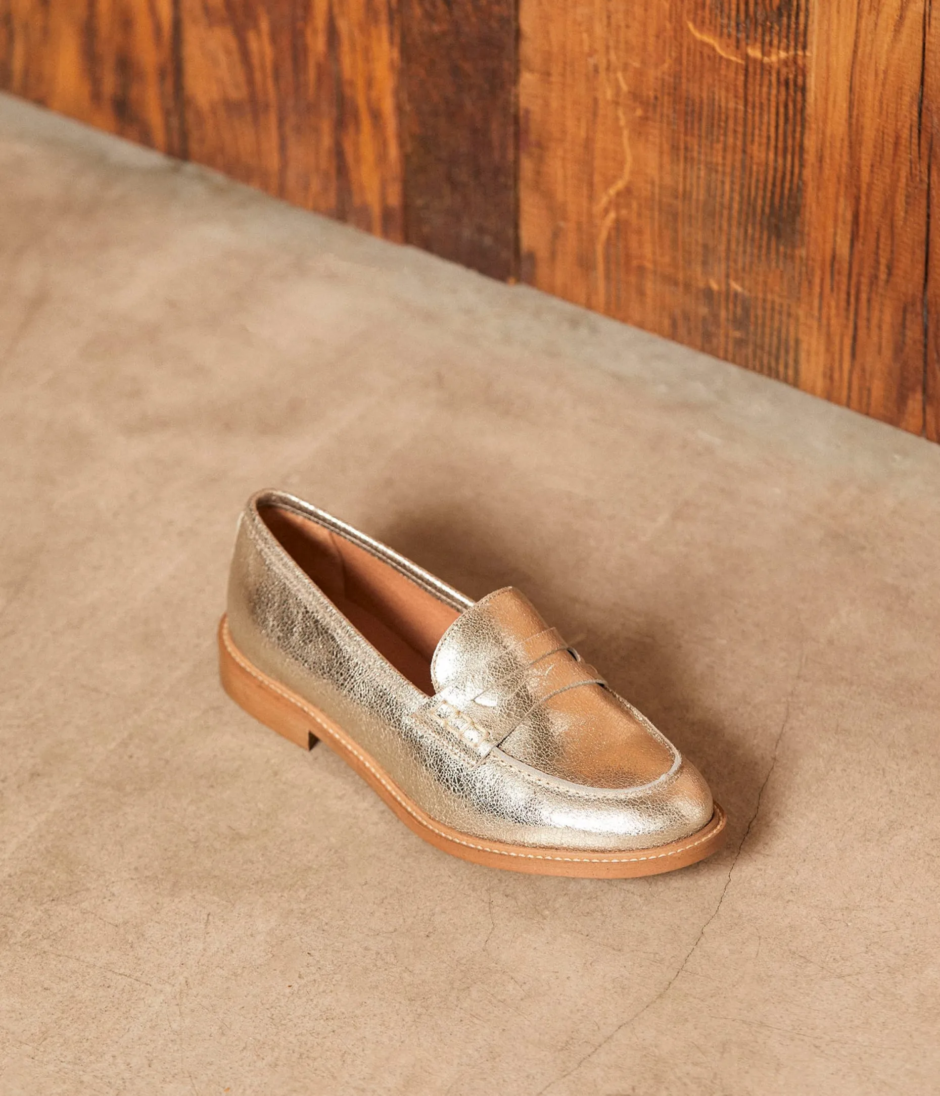 Store Mellow Yellow Mocassins cuir dé Angella OR