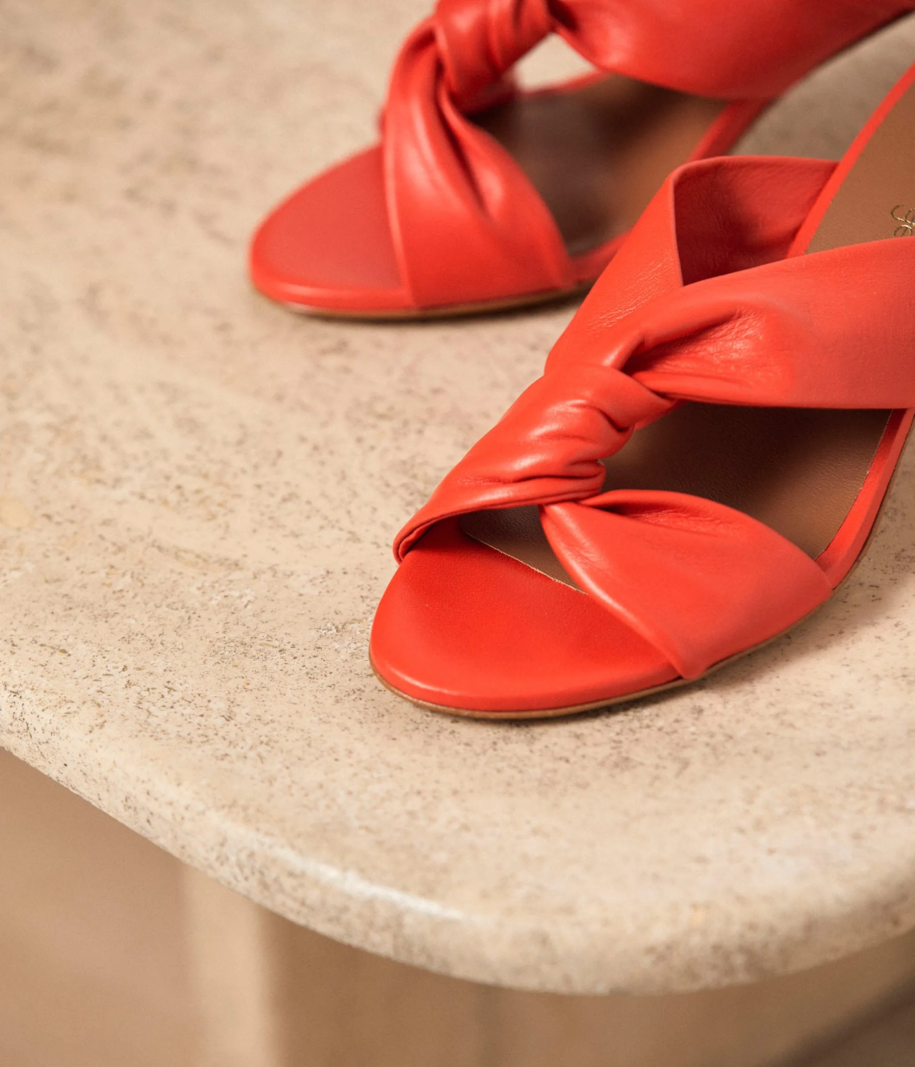 mules_cuir_orange_malory_6.webp Clearance Mellow Yellow Mules cuir Malory ORANGE