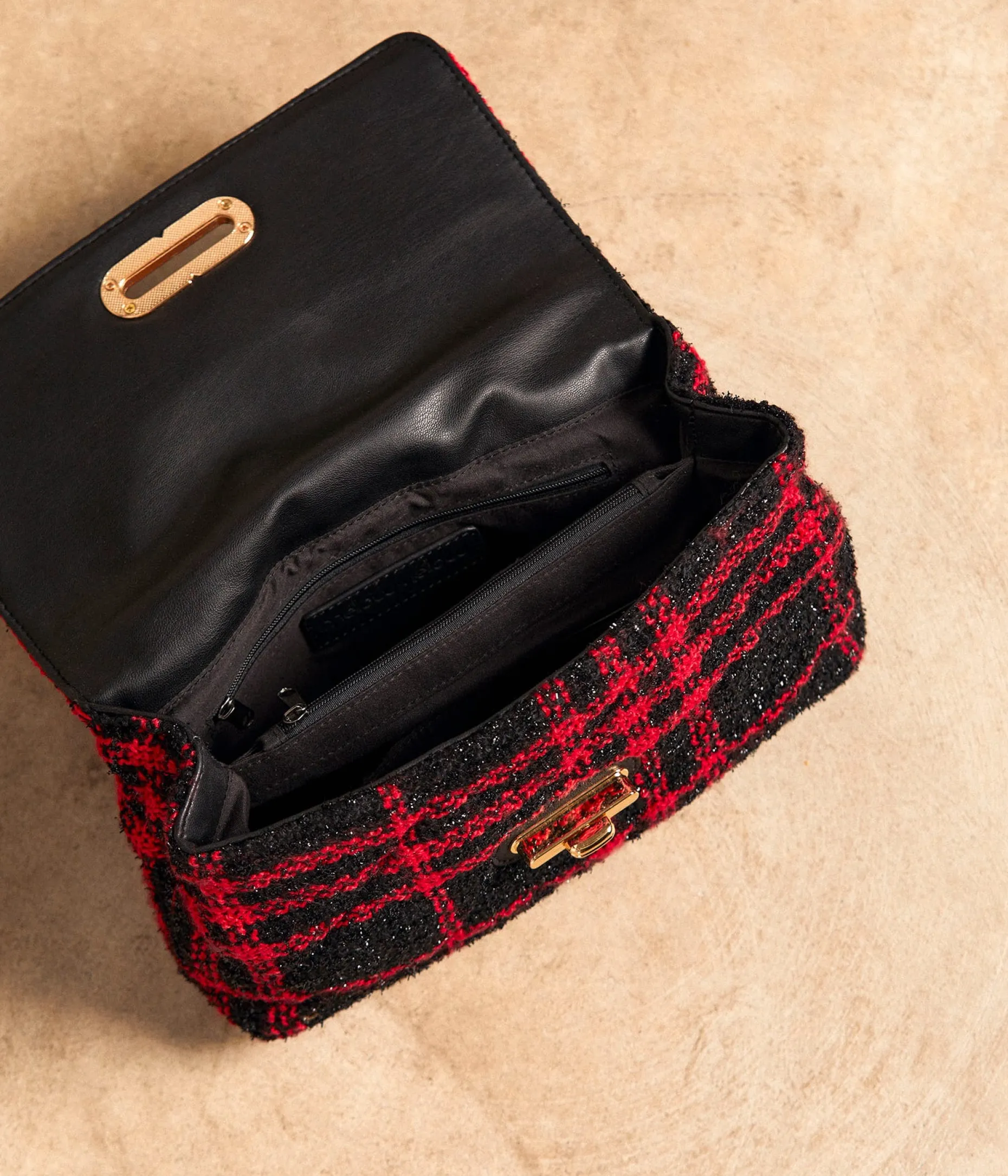 Cheap Mellow Yellow Sac tweed bicolore Aume