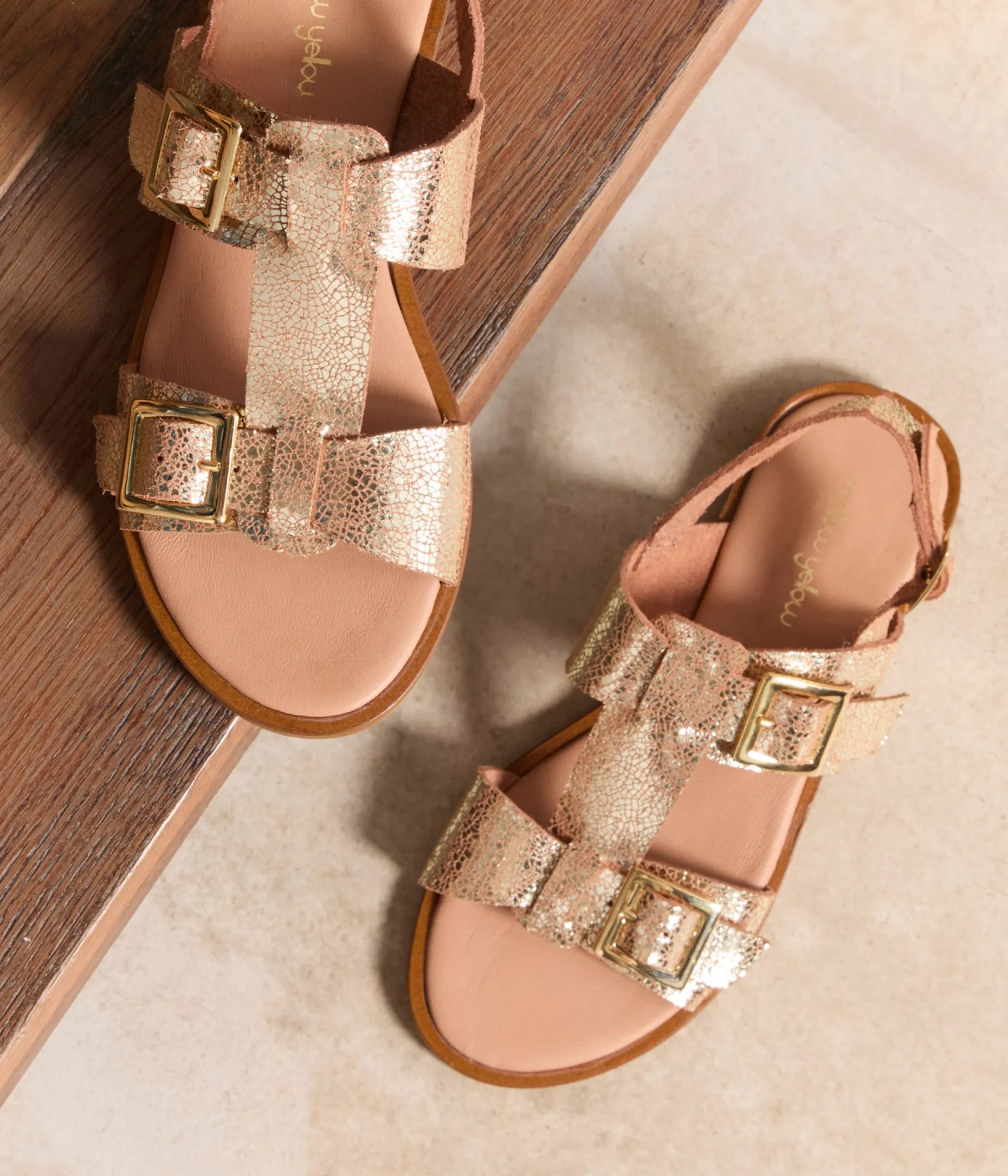 sandales_plates_platine_nikki_8.webp Cheap Mellow Yellow Sandales plates platine Nikki OR