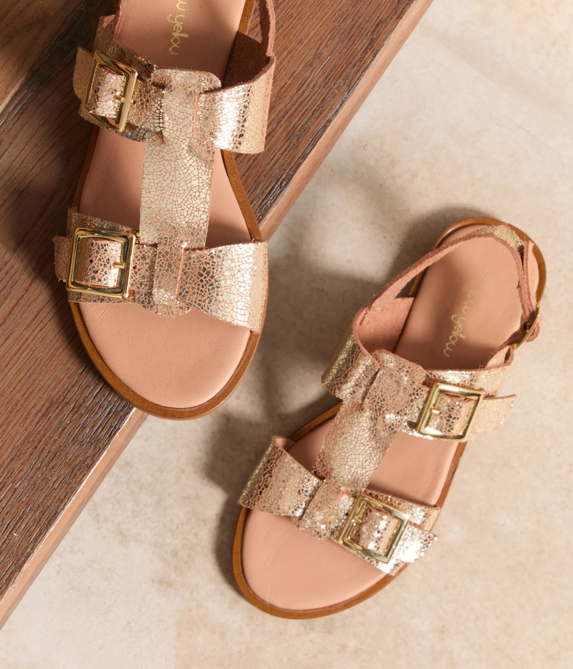 sandales_plates_platine_nikki_9.webp Cheap Mellow Yellow Sandales plates platine Nikki OR