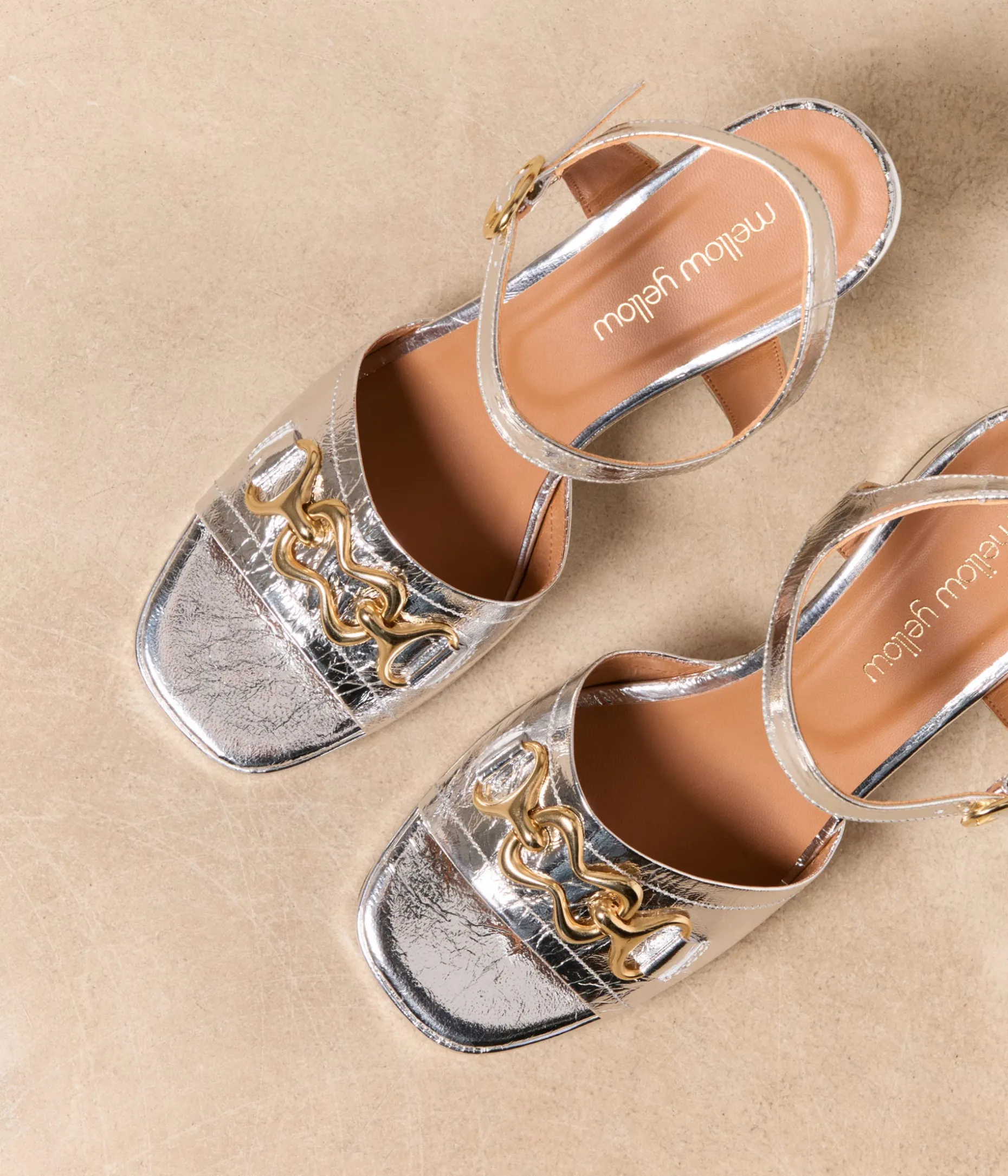 sandales_talon_argentes_tara_9.webp Clearance Mellow Yellow Sandales talon ées Tara ARGENT