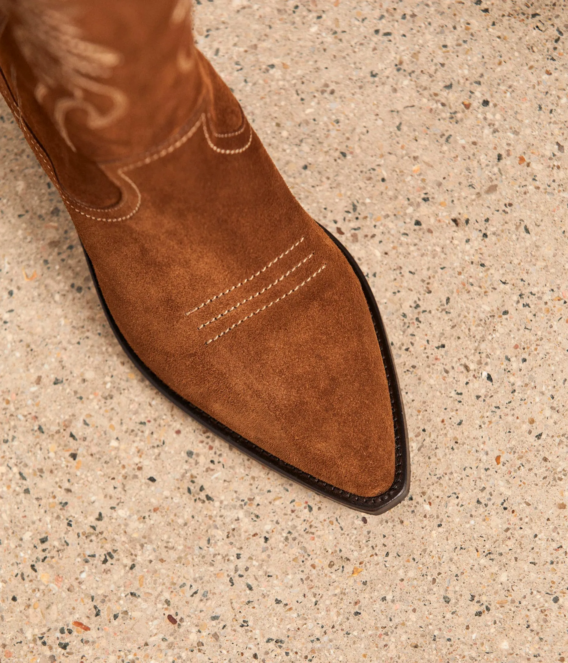 santiags_velours_tabac_tokyo_5.webp Best Mellow Yellow Santiags velours tabac Tokyo