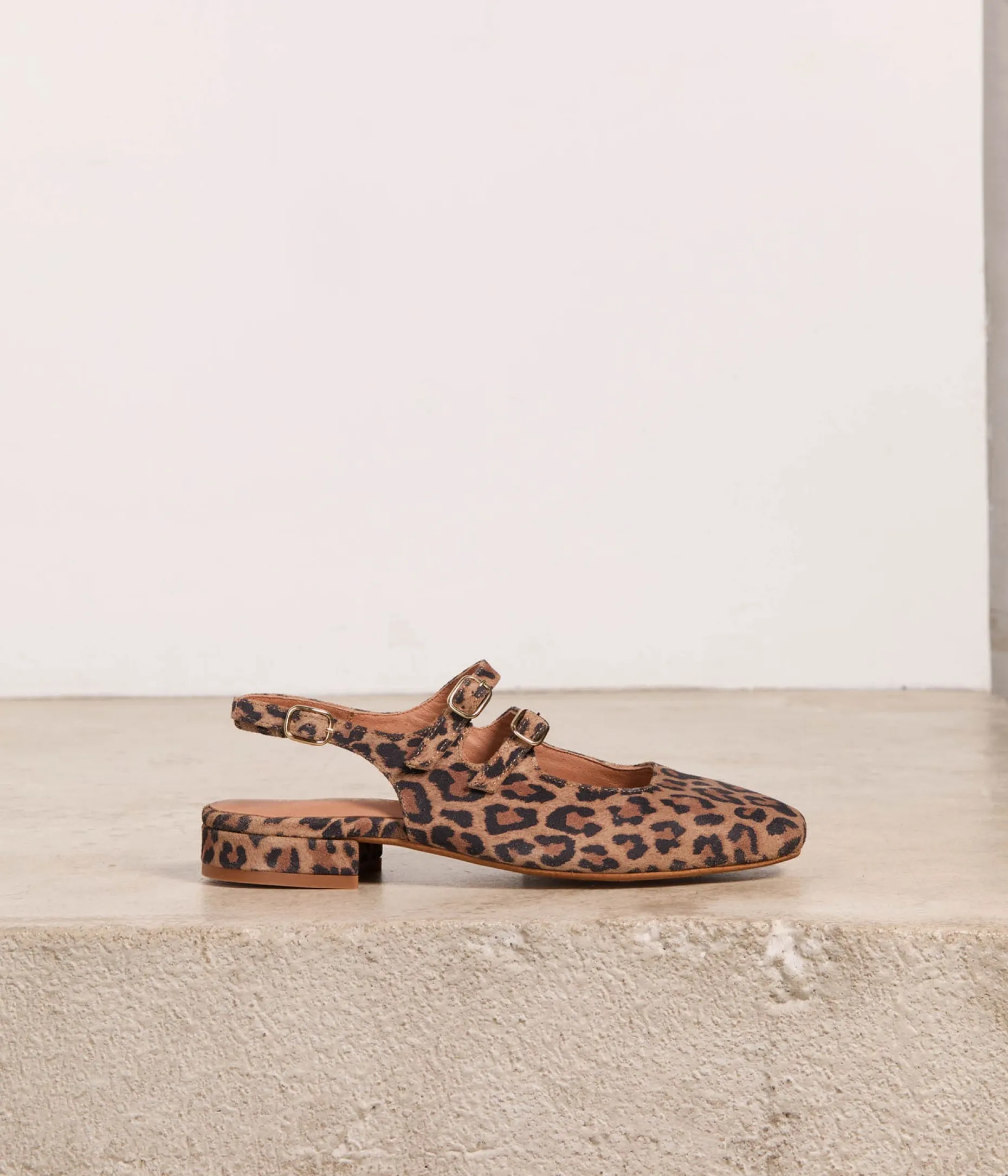 Outlet Mellow Yellow Slingbacks imprimé léopard Daisy